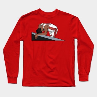 Jimmy Butler Exhausted Meme Long Sleeve T-Shirt